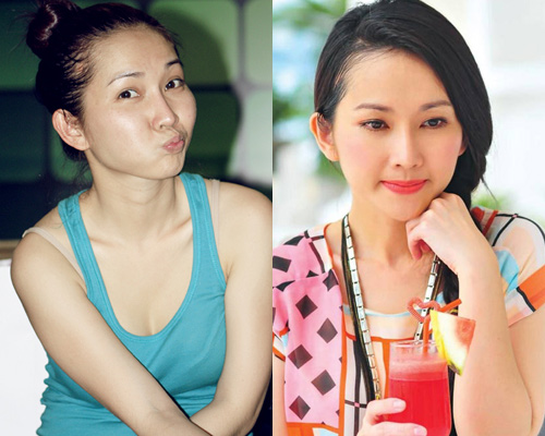 Sao Việt gây bất ngờ với mặt mộc - 8