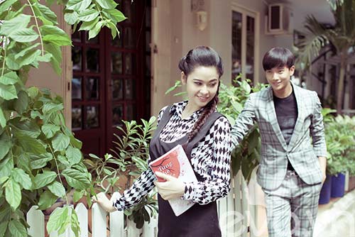 Trương Quỳnh Anh tình tứ với Quốc Trường - 6