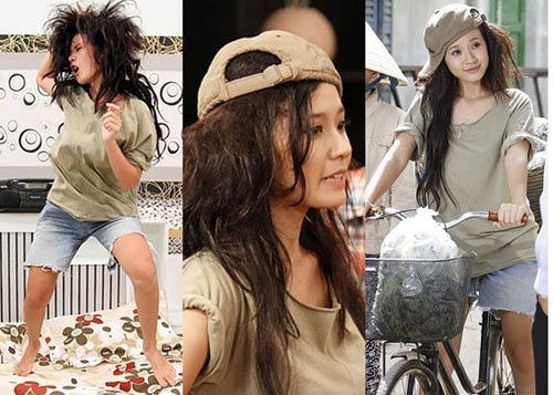 5 người đẹp #039;nhếch nhác#039; trên màn ảnh Việt - 1