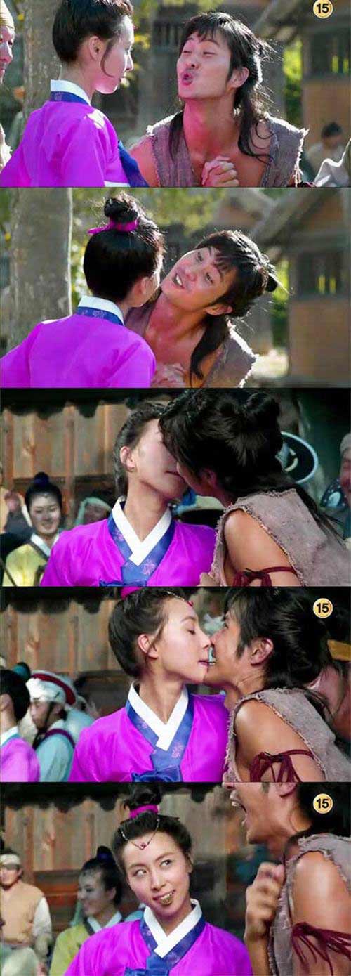 Những nụ hôn gián tiếp ấn tượng trên màn ảnh Hàn - 9