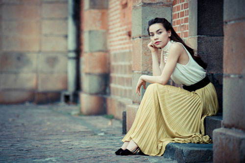 Hà Hồ dạo phố cùng học trò cưng - 11