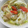 Bếp Eva - Canh chua gà bông so đũa
