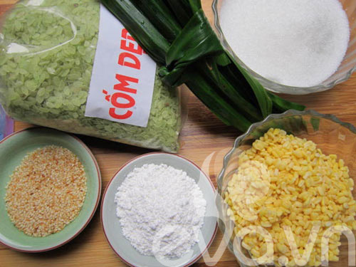 Tự làm bánh cốm dẻo thơm - 1