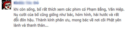 Nghệ sĩ các miền khóc quot;trưởng thônquot; Văn Hiệp - 6