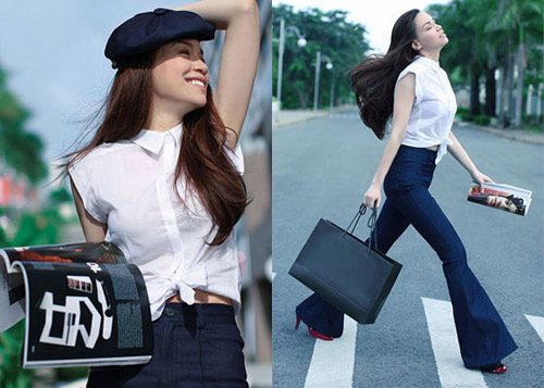 Mỹ Tâm - Tín đồ của sơ mi buộc vạt - 12