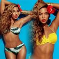 Thời trang - Beyonce khoe cơ thể đồng hồ cát căng mịn