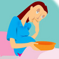 Bà bầu - Học kinh nghiệm 'trị' ốm nghén hiệu quả
