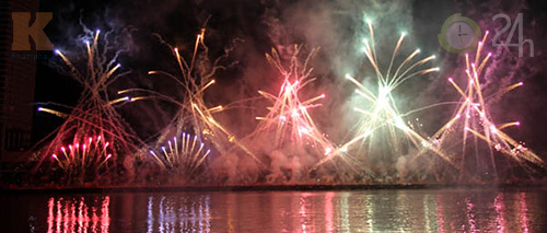 Mỹ vô địch cuộc thi trình diễn pháo hoa 2013 - 2