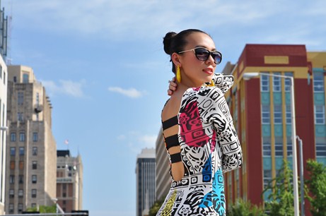 Huyền Ny khoe quot;dáng congquot; tại Mỹ - 5