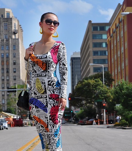 Huyền Ny khoe quot;dáng congquot; tại Mỹ - 6