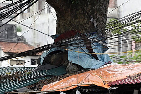 Những kiểu nhà #039;quái dị#039; ngay giữa Hà Nội - 7