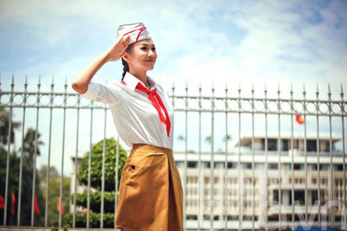 Thanh Hằng hóa đội viên đáng yêu - 2