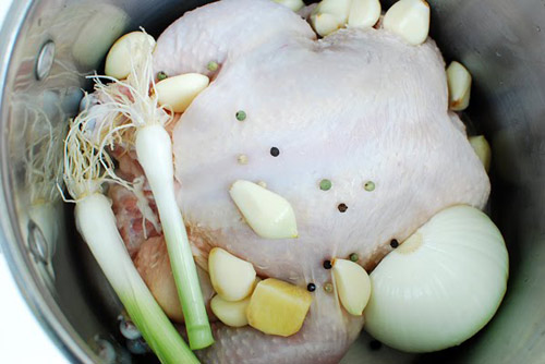 Canh gà nấu kiểu Hàn Quốc - 1