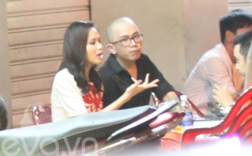 Mai Phương Thúy quot;hẹn hòquot; Thanh Hằng ăn khuya - 9