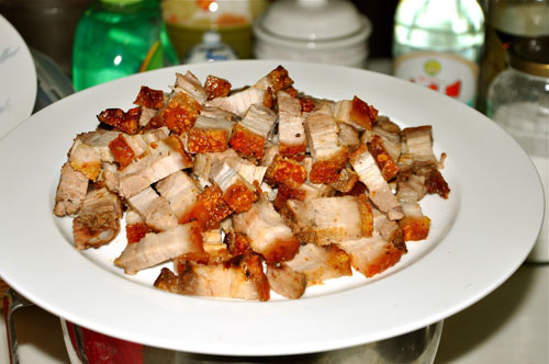 Mẹo quay  thịt heo thật giòn - 1