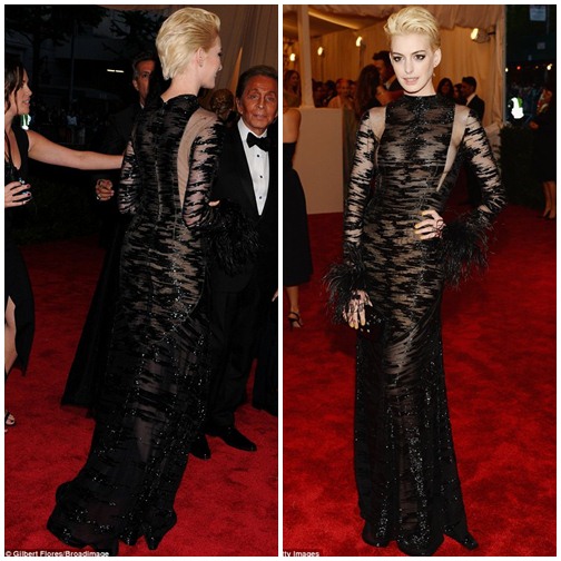 Sao vén váy lộ nội y trên thảm đỏ Met Ball - 11