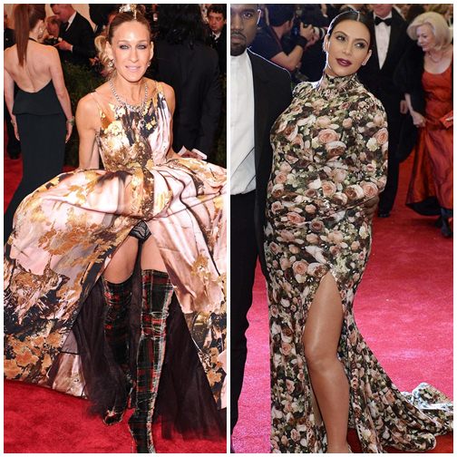 Sao vén váy lộ nội y trên thảm đỏ Met Ball - 1