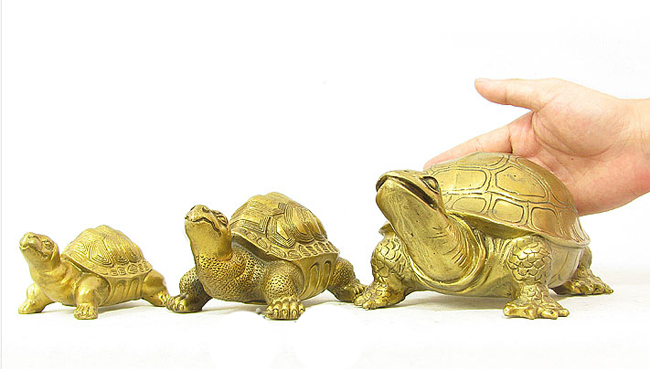 Trong các biểu tượng của Phong Thủy, rùa mang nhiều ý nghĩa nhất.
