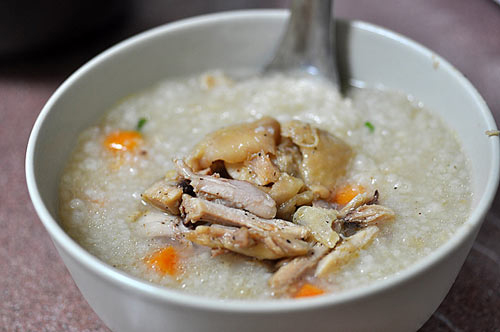 2 món cháo đêm ngon từ gà - 4