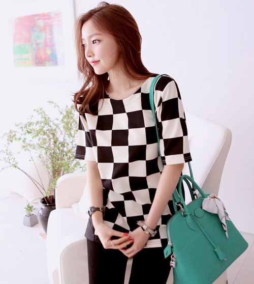 Mê đắm cùng hoạ tiết bàn cờ - 17