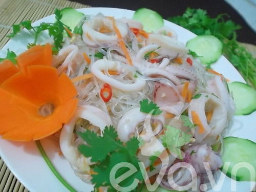 Lạ miệng miến trộn mực - 8