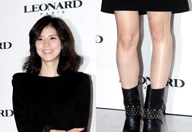  Nữ diễn viên Lee Bo Young và đôi chân cong queo
