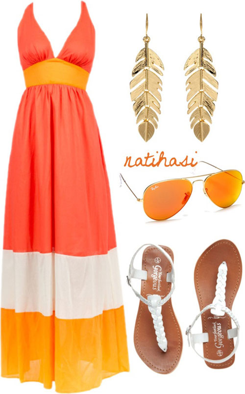 10 cảm hứng váy maxi tuyệt đẹp từ Sao - 4