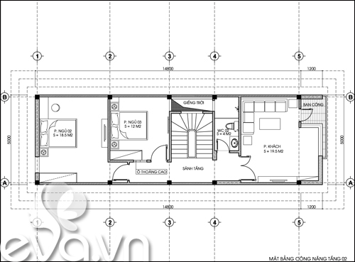 80m2 nhà Hà Nội quot;long lanhquot; cho gia đình trẻ - 2
