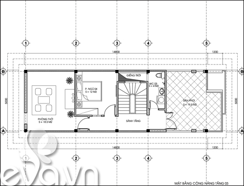 80m2 nhà Hà Nội quot;long lanhquot; cho gia đình trẻ - 3