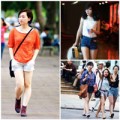 Thời trang - Nắng nóng, sóoc ‘bùng nổ’ trên phố