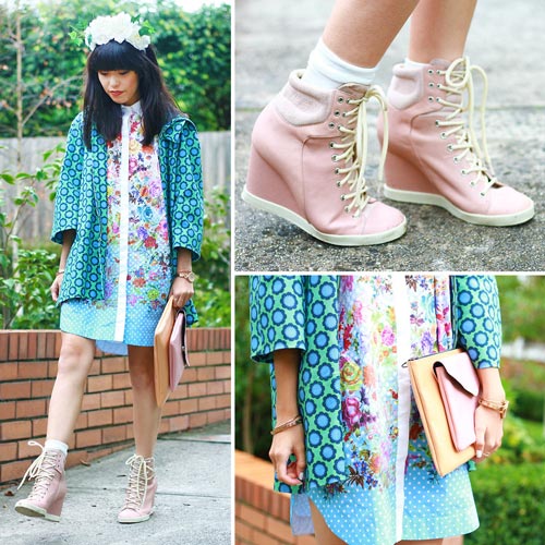 Họa tiết hoa quot;tấn côngquot; street style - 16