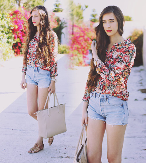 Họa tiết hoa quot;tấn côngquot; street style - 20