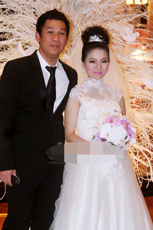 Những cô dâu mang bầu xinh đẹp của showbiz - 4