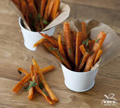 Cà rốt nướng dành cho bé ăn vặt - 2