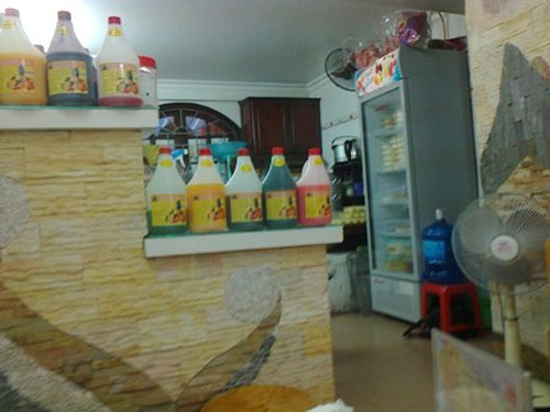 Tự đầu độc bằng sữa chua mít, siro phẩm màu - 1