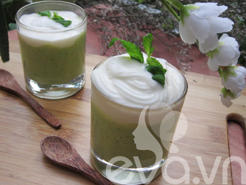 Sinh tố bơ, bạc hà mát rượi - 7