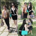 Làng sao - Trà Ngọc Hằng khoe ảnh mẹ và cháu gái đáng yêu