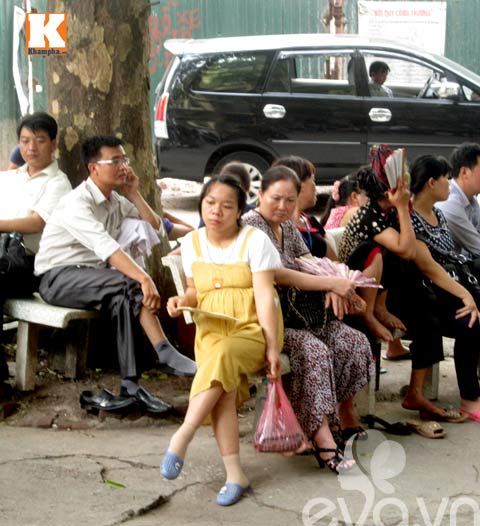 Bà bầu quot;vật vãquot; trong nắng nóng - 7