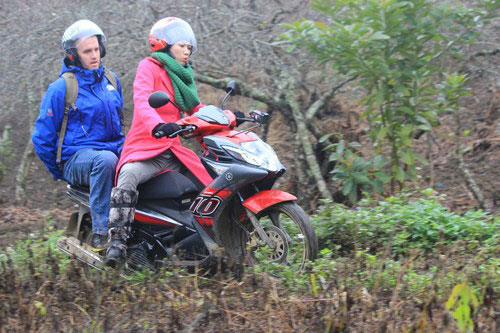 Trang Trần đi quot;phượtquot; cùng trai Tây - 1