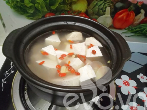 Ngọt mát canh sườn nấu nấm - 5