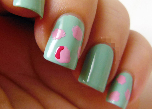 Móng hoa vintage ngọt ngào đón hè - 2