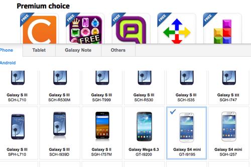 Samsung để lộ dáng Galaxy S4 mini - 1