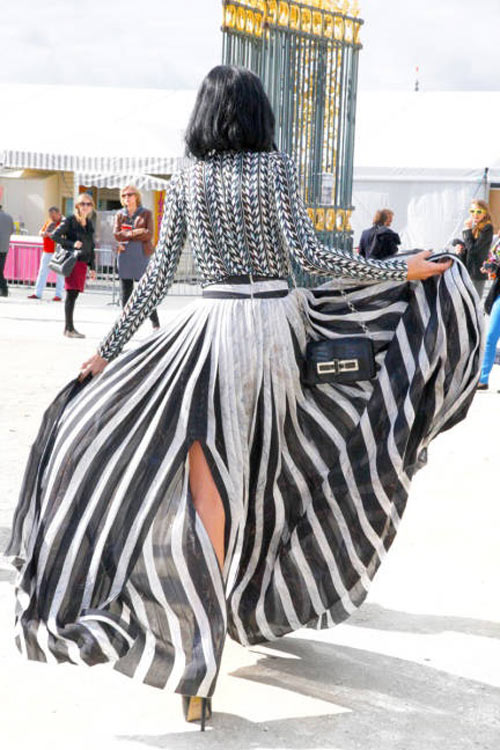 Kẻ sọc #039;chao đảo#039; tín đồ thời trang - 1