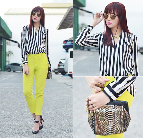 Kẻ sọc #039;chao đảo#039; tín đồ thời trang - 6