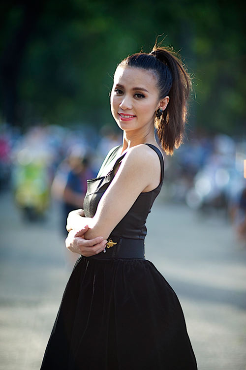 Một Huyền Ny cá tính, năng động - 1