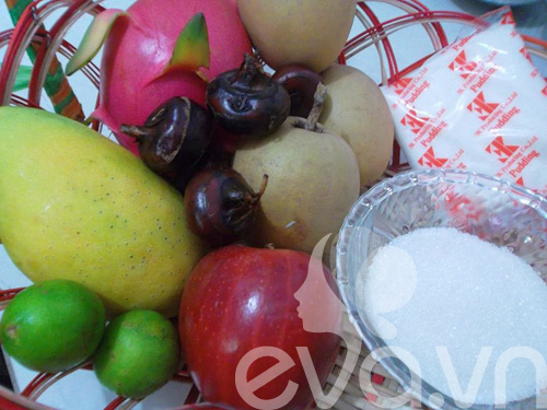 Thạch hoa quả giải nhiệt mùa hè - 1