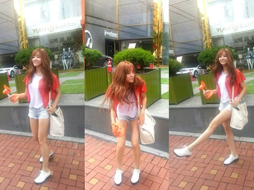 Sốc với chân quot;que củiquot; của sao Hàn - 10