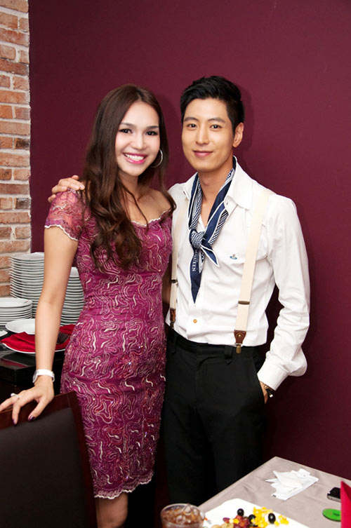 Diệu Hân thân thiết với Psy nhí - 4