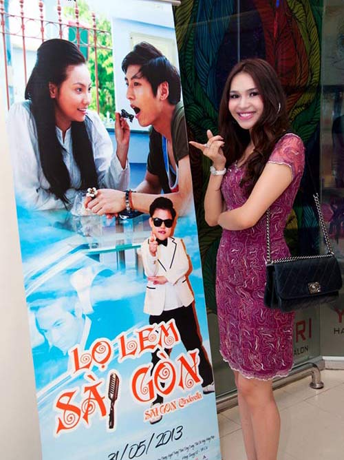 Diệu Hân thân thiết với Psy nhí - 1