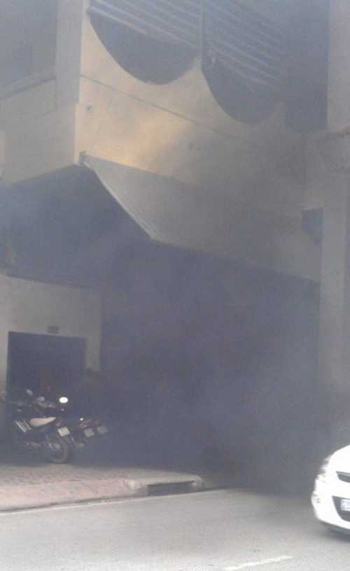 Cháy chợ Rồng Nam Đinh